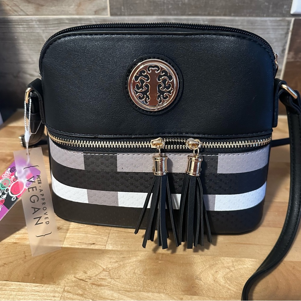 Womens Plaid Bag Crossbody Handbag